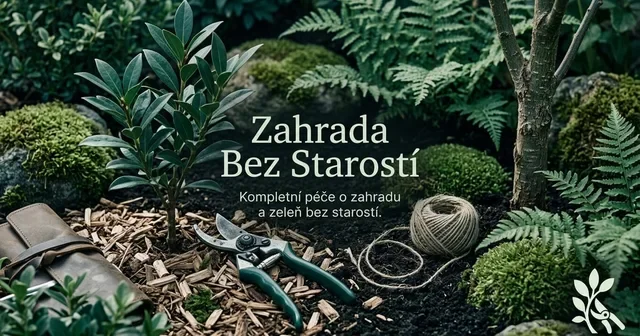 Обкладинка сайту Zahrada bez starostí, створеного в OAZEE
